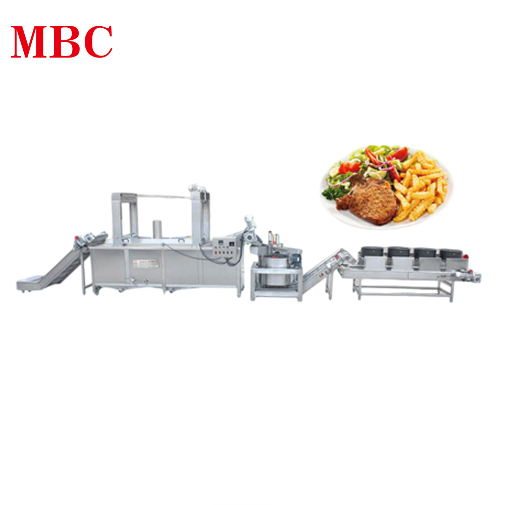 Frozen French Fries & Potato Chips Automatic Processing Produciton Line