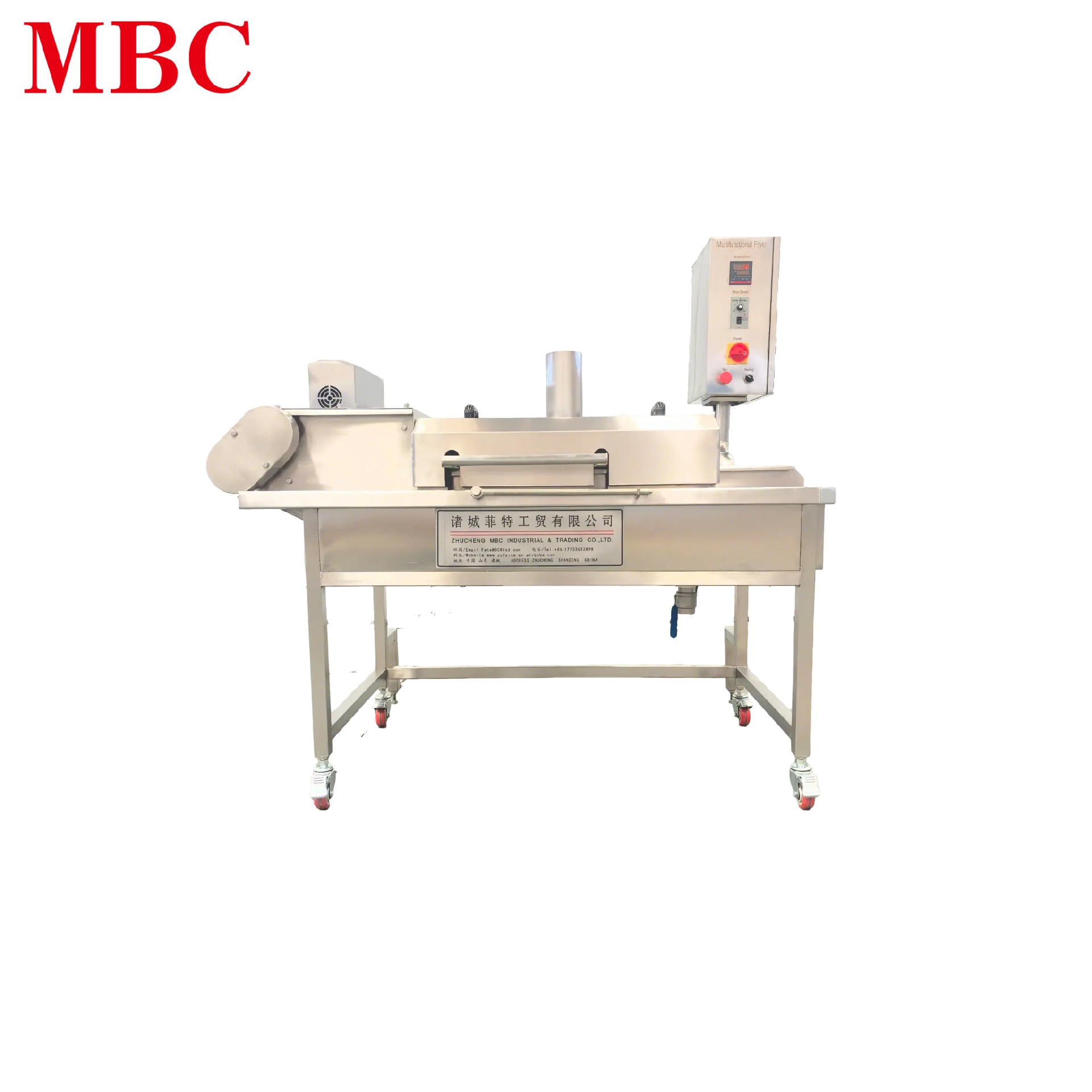 Small flip frying line