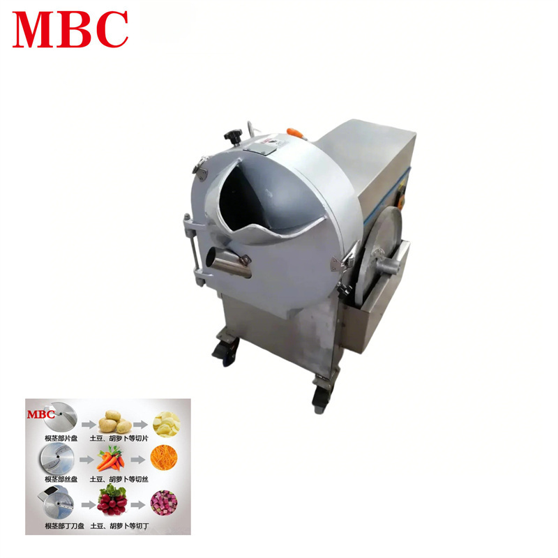 Rhizome vegetable cutting machine