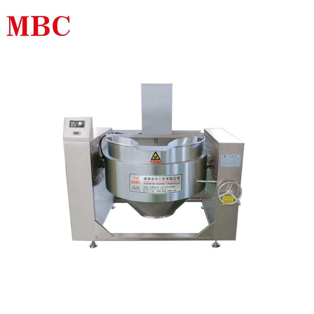 ELECTROMAGNETIC HEATING TILTING STIRRING JACKETED KETTLE