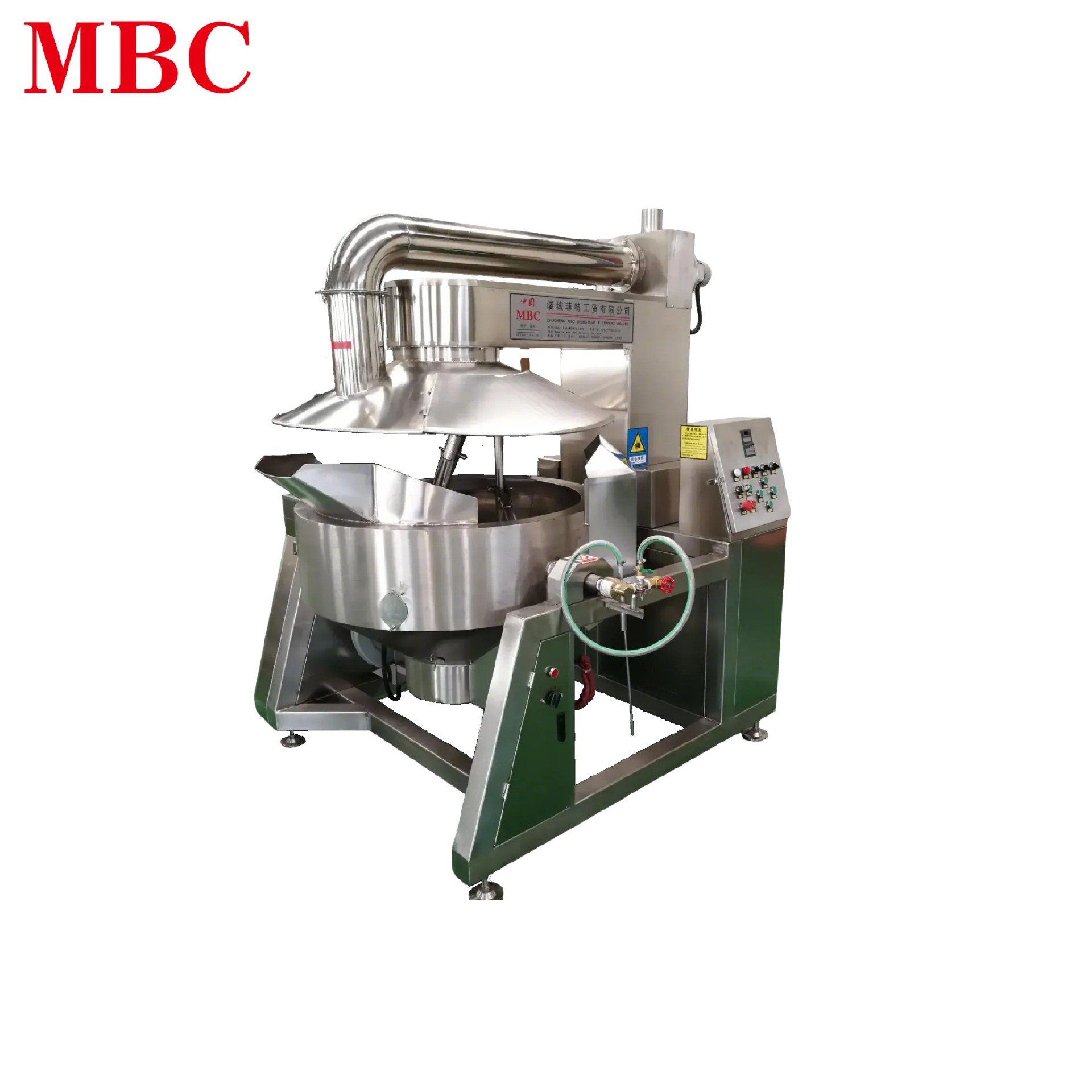 FULLY AUTOMATIC SEMI-CLOSED WITH CENTRALIZED SMOKE EXHAUST HIGH VISCOSITY PLANETARY STIRRING COOKING KETTLE