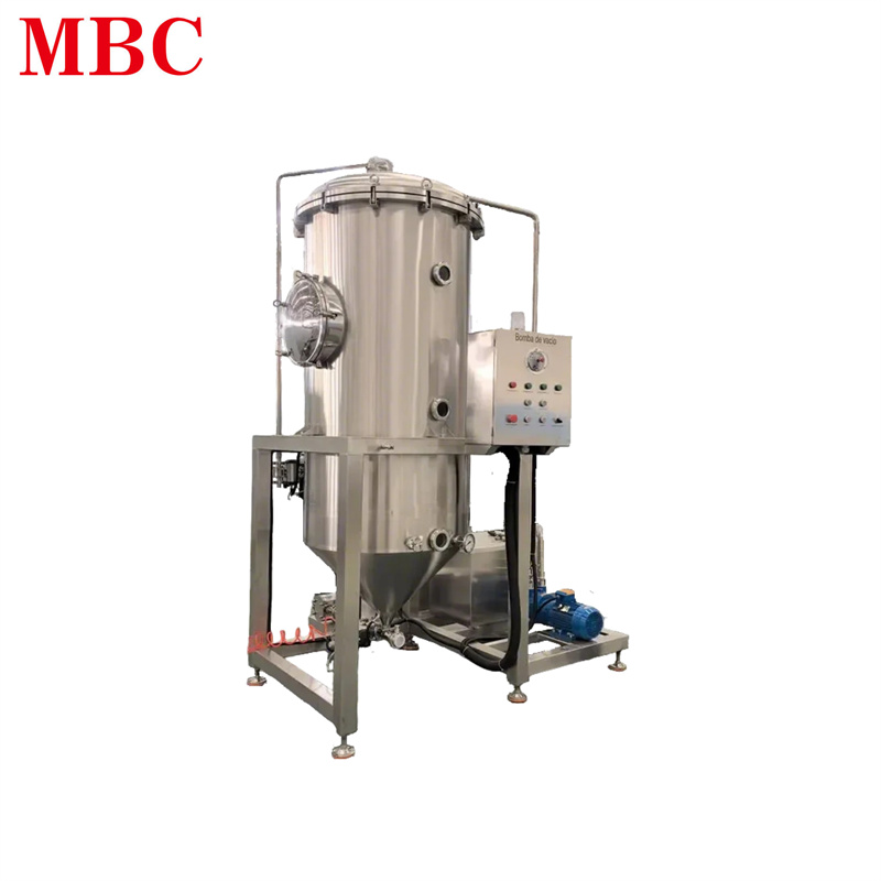 Vacuum degassing tank