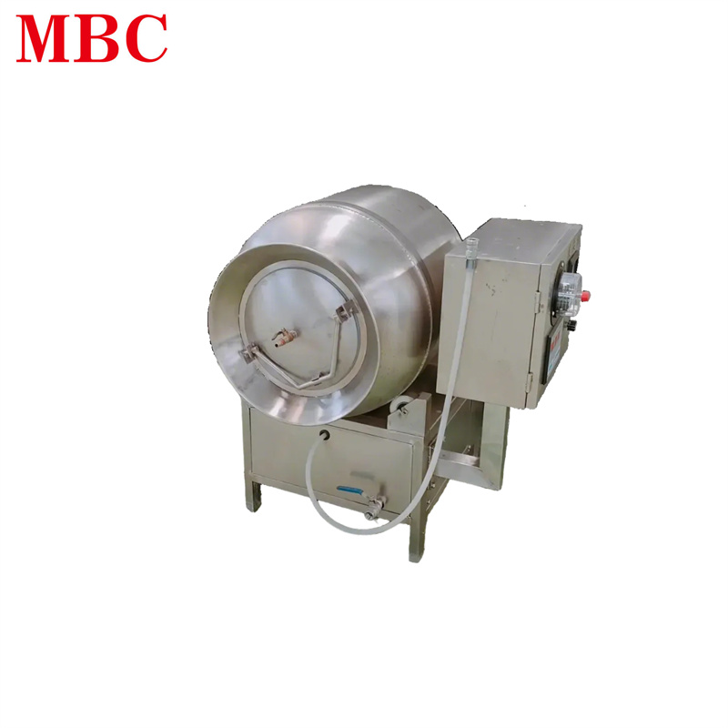 Experimental vacuum tumbling machine